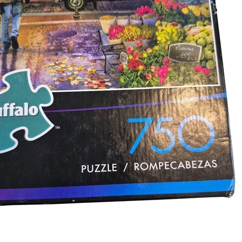 Buffalo Games - Cities in Color - Raining in Paris - 750 Piece Jigsaw Puzzle NEW